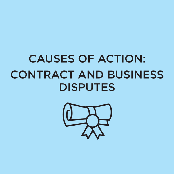 Picture of Causes of Action: Contract and Business Disputes 2021 Edition