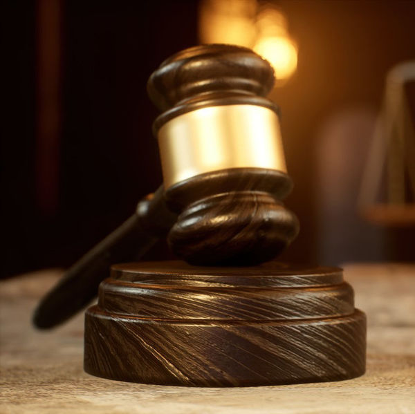 Close-up image of gavel