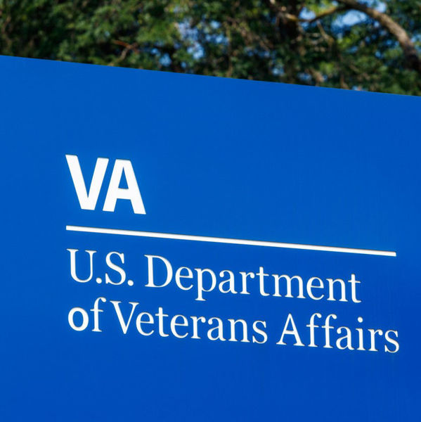 Department of Veterans Affairs sign