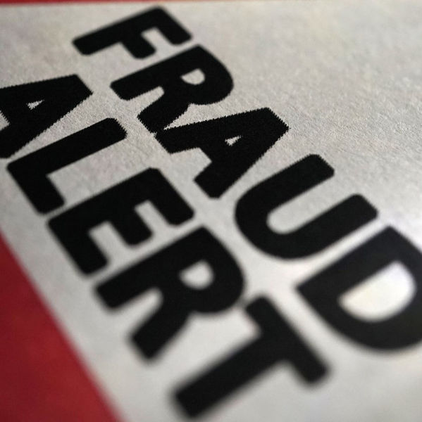 Image of words Fraud Alert