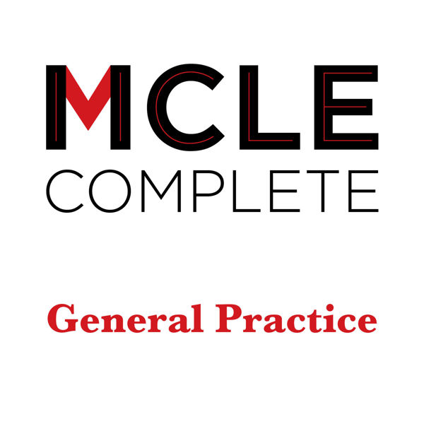 Picture of MCLE Complete - General Practice 2025 - 2026